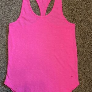 PINK Victoria's Secret Bright Pink Tank Top